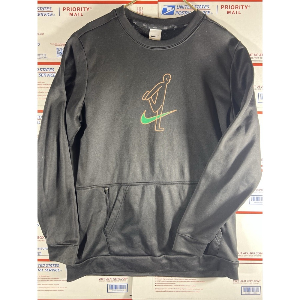 Nike Therma-fit Story‎ Pack Sz L 'Power & Peace' Pullover Mental Health Workout